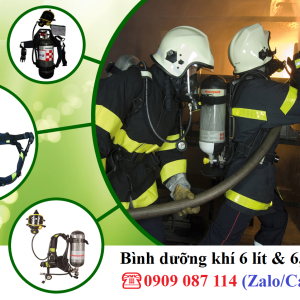 Bình dưỡng khí SCBA T8000 6.0L  Bình dưỡng khí SCBA T8000 6.0L