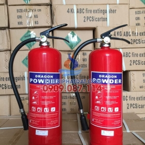 Bình chữa cháy Việt Nam hiệu DRAGON bột ABC 4kg
