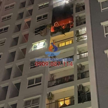 Cháy căn hộ tại chung cư Carillon 5, hai mẹ con rơi lầu tử vong