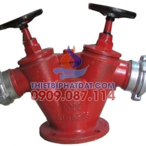 Đầu Trụ Chữa Cháy 2 Cửa Ra D65 Đầu Trụ Chữa Cháy 2 Cửa Ra D65