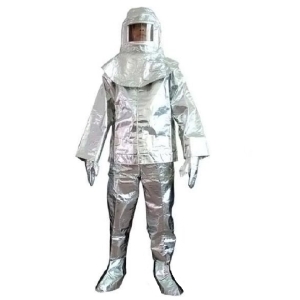 Quần Áo Tráng Nhôm Chịu Nhiệt 1500 Độ C Quần Áo Tráng Nhôm Chịu Nhiệt 1500 Độ C