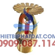 Đầu Phun Chữa Cháy Sprinkler Phun Xuống Bằng Đồng