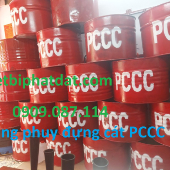 Thùng Phuy Chữa Cháy - Xẻng Chữa Cháy Giá Rẻ Liên Hệ 0909.087.114