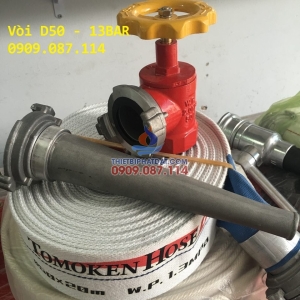 Vòi chữa cháy D50 tomoken Việt Nam